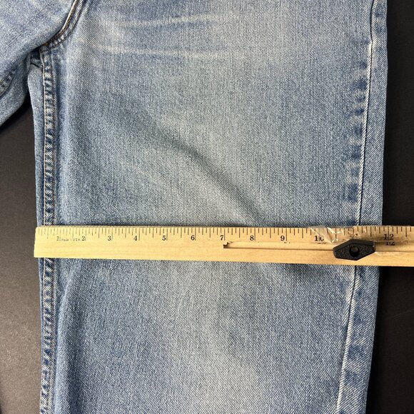 Y2K Levi's Jeans Mens 34x28* 560 Loose Tapered Blue Faded Cotton Denim Tag 34x30 - Picture 13 of 16